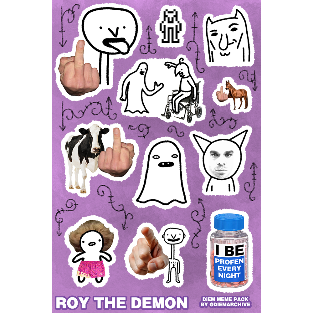Roy Stickers ( Meme pack )