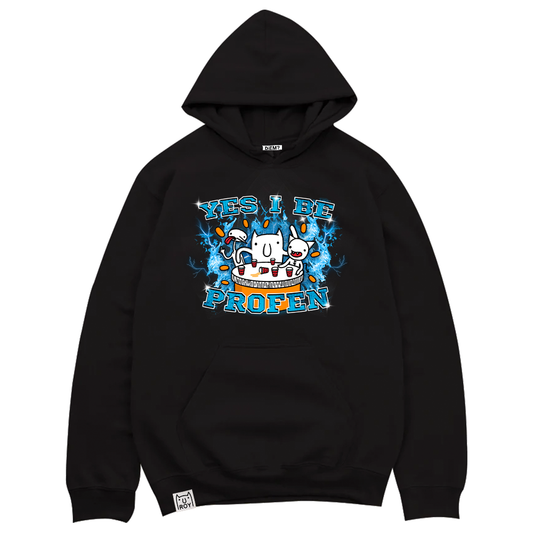"Yes I Be Profen" Hoodie (Black)
