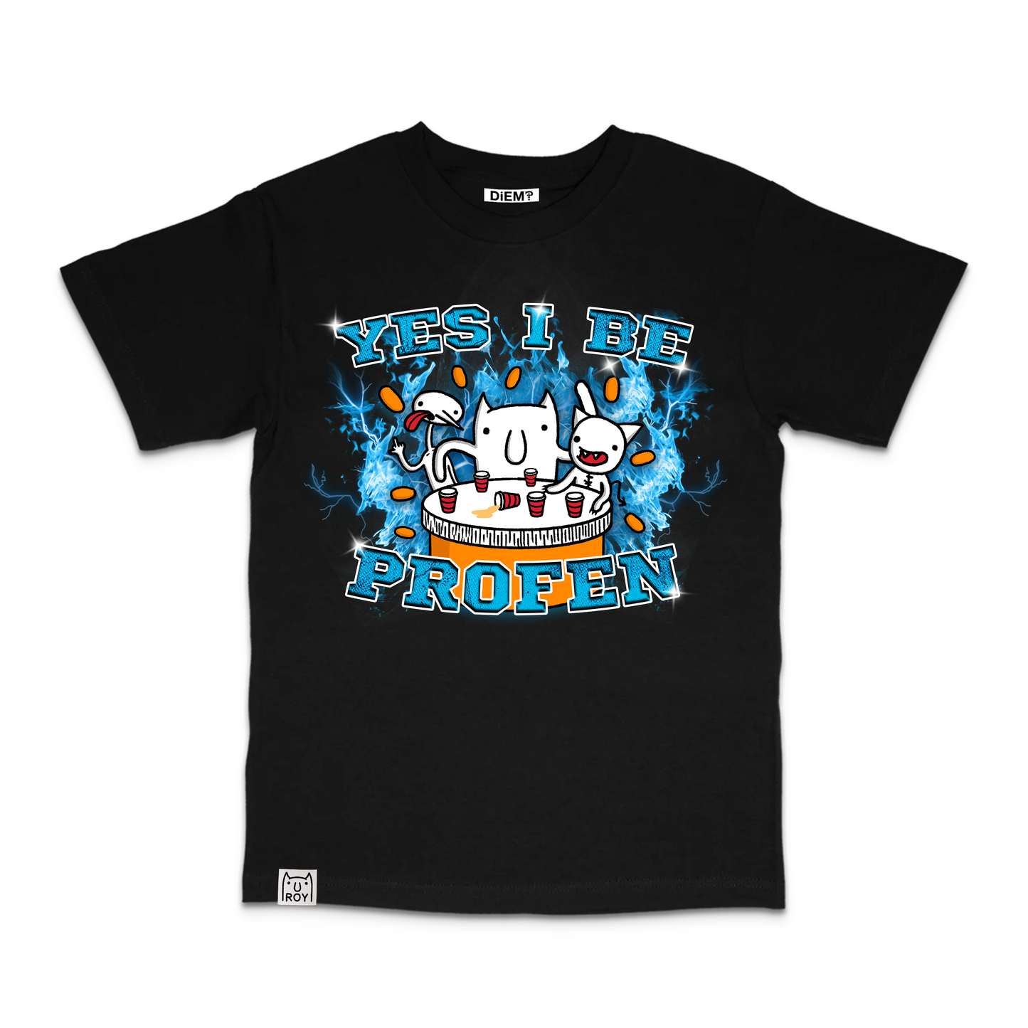 "Yes I Be Profen" T-Shirt (Black)