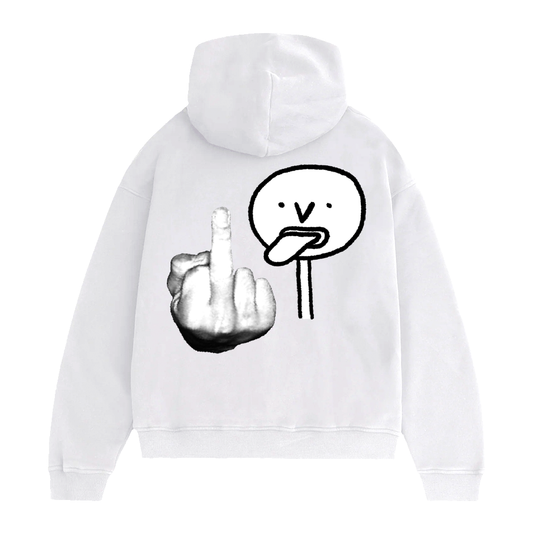 "Yes I understood that niche internet reference" Hoodie (White)