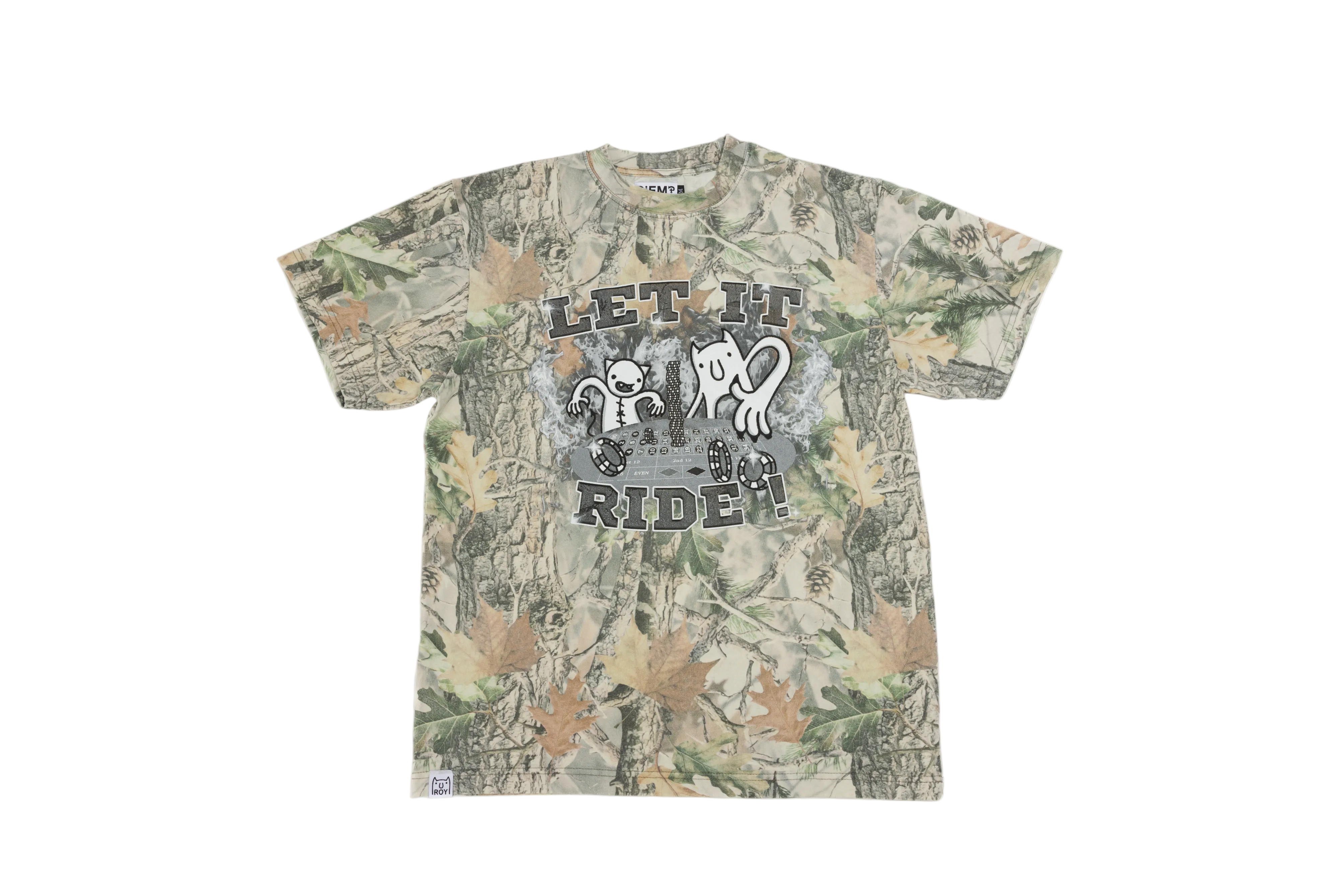 "Let It Ride!" T-Shirt (Woodland Camo)