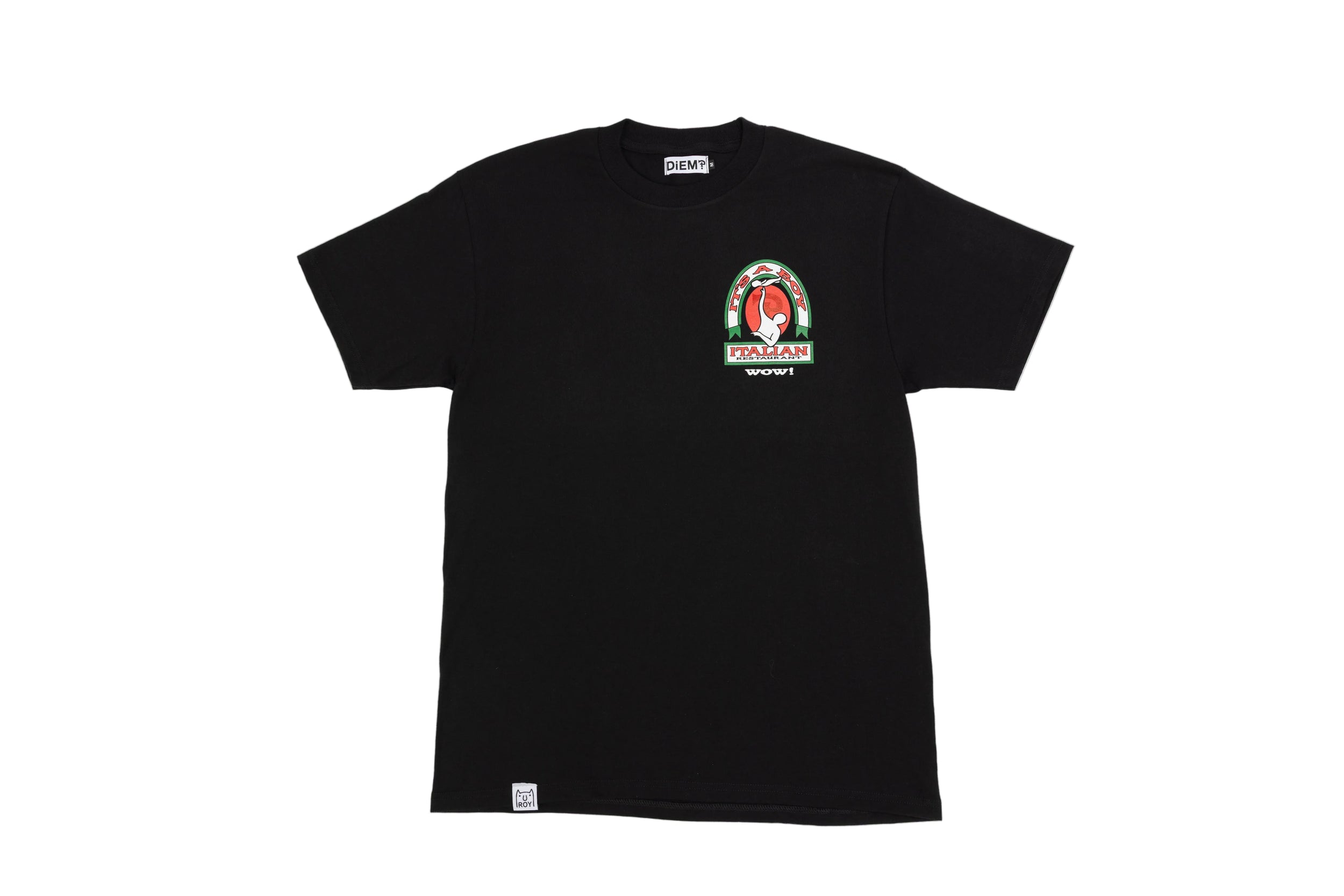 "Italian Restaurant" T-Shirt (Black)