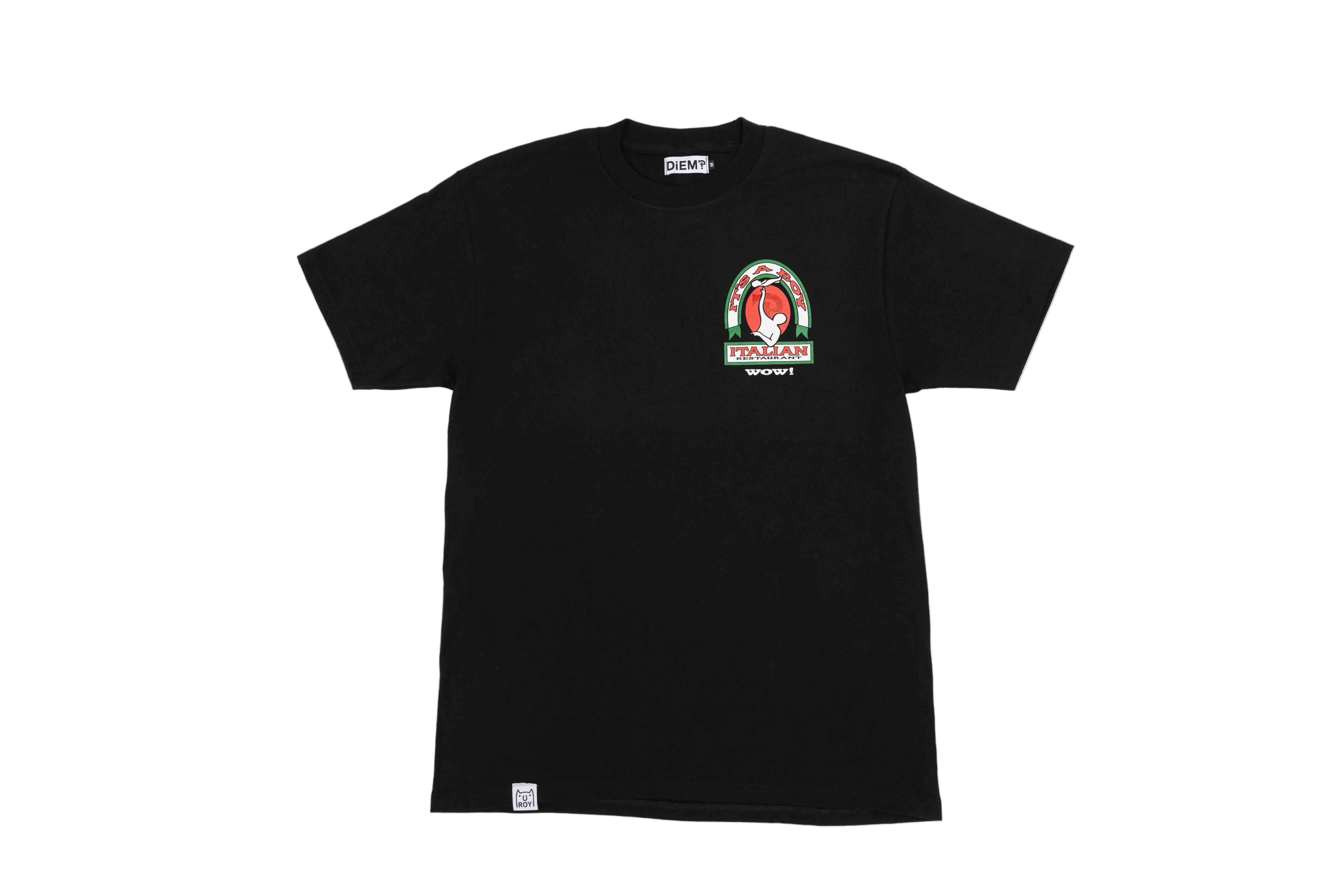"Italian Restaurant" T-Shirt (Black)