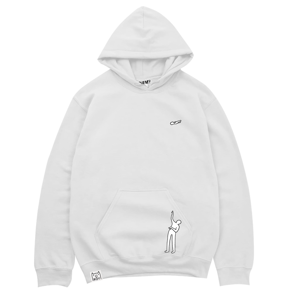 "It's a Boy" Hoodie (White)