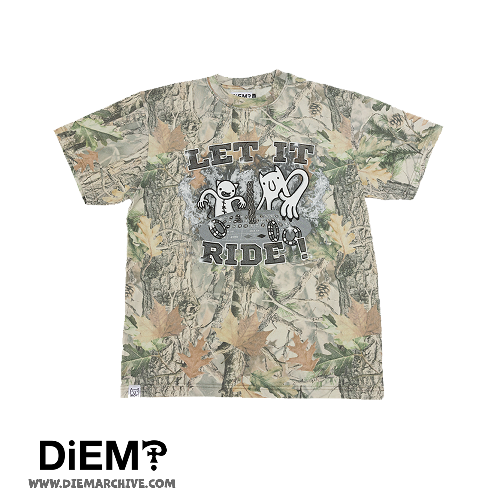 "Let It Ride!" T-Shirt (Woodland Camo)