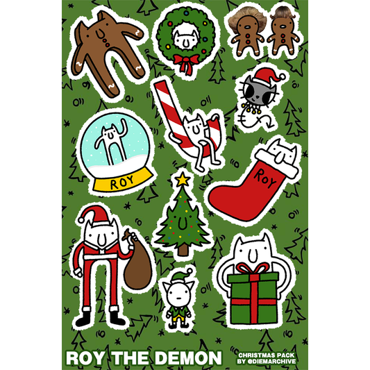 Roy Stickers ( Christmas Pack )